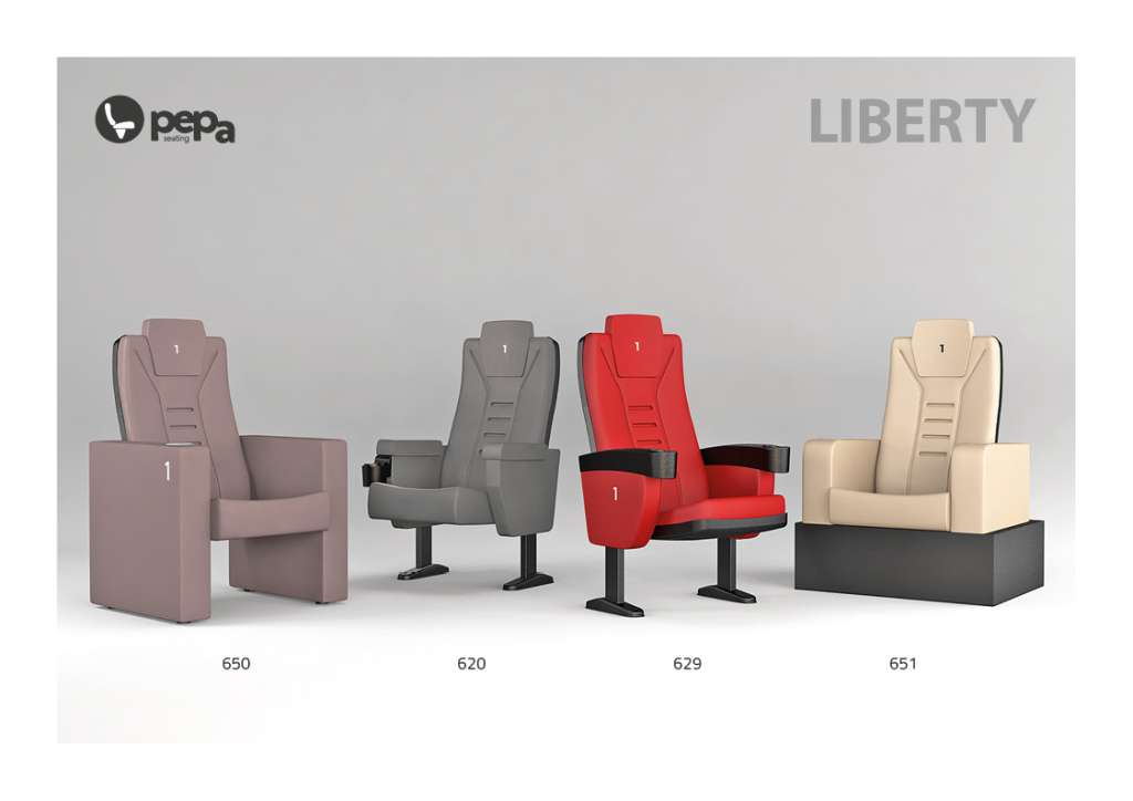 Pepa Seating_Cines Liberty Pepa Seating_Cines Liberty